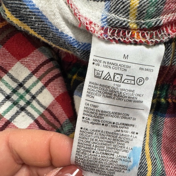 Bundle of 4 Men’s medium sweats joggers flannel pj’s old navy tek gear - Picture 13 of 15